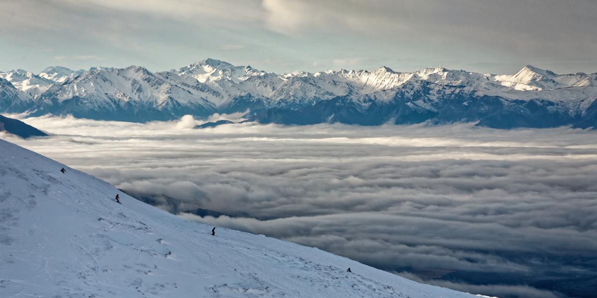 Powder fresco en Nueva Zelanda