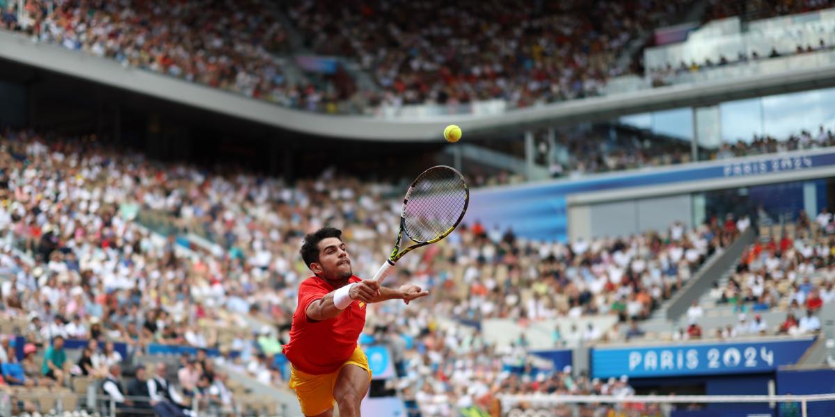 Horario y dónde ver por TV el Alcaraz - Auger Aliassime de los Juegos Olímpicos de París 2024