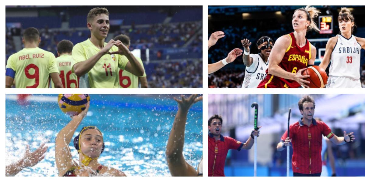 Fútbol, baloncesto, balonmano, hockey, waterpolo... Todos los cruces y horarios de España