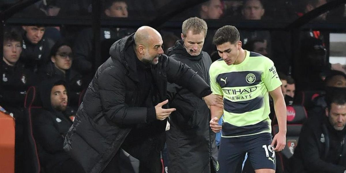 Guardiola confirma la marcha de Julián Álvarez al Atlético