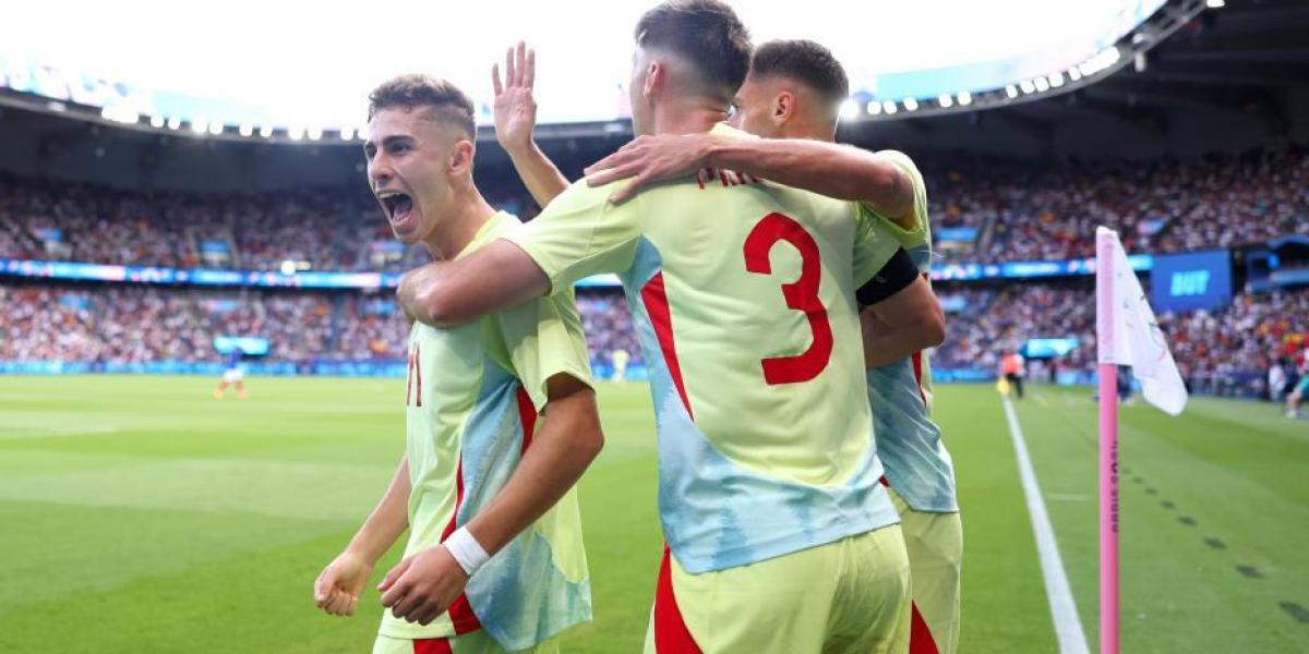 3-5. España se cuelga el oro en fútbol tras derrotar a Francia en una final brutal