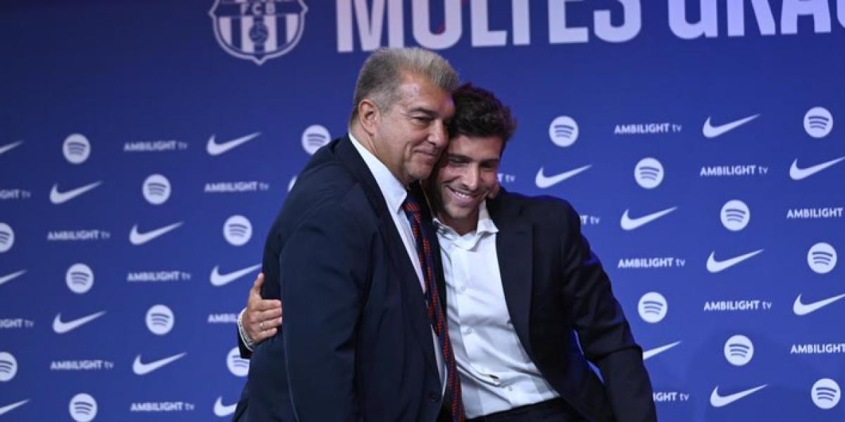 Laporta: Tienes el honor de formar parte de este escudo