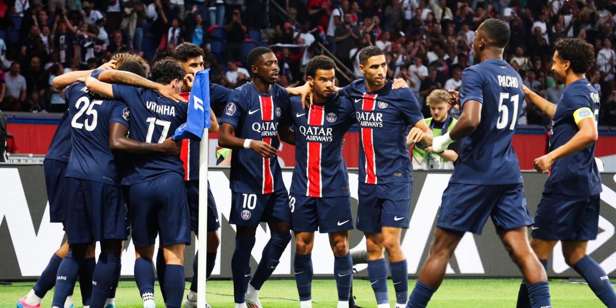 El PSG se da un festín con gol de Asensio y Barcola haciendo de Mbappé