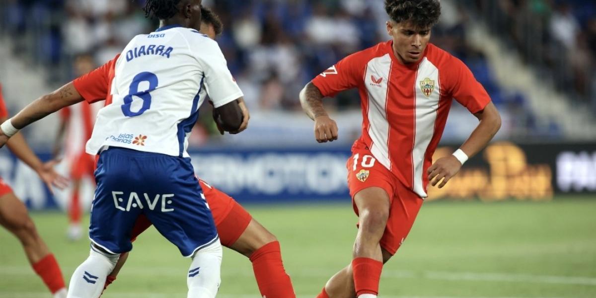 Horario y dónde ver por TV hoy el UD Almería - Málaga de LaLiga Hypermotion de fútbol