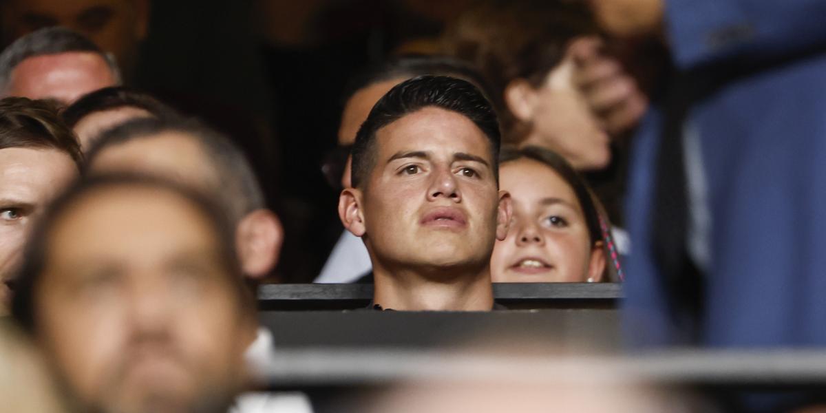 Vallecas se ilusiona con James y anhela su debut