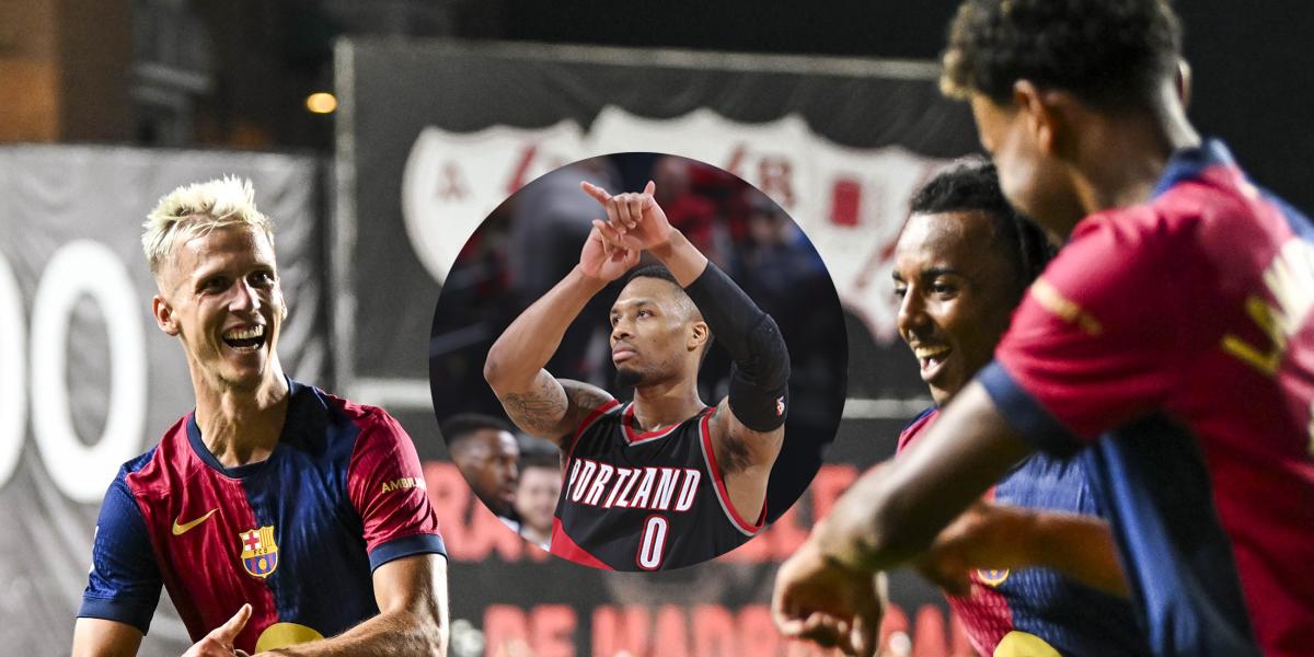 El patentador de la celebración de Dani Olmo reacciona tras su gol