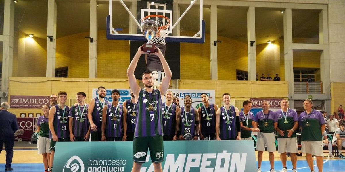 80-77: Unicaja vence al Covirán Granada con suspense y se alza con la Copa de Andalucía