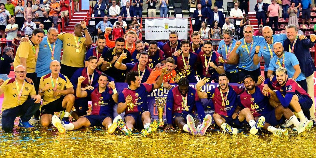 33-38: El Barça, campeón de la Supercopa Ibérica arrasando