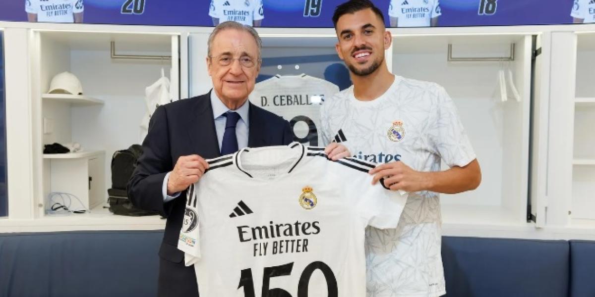 Ceballos, 150 partidos con el Real Madrid