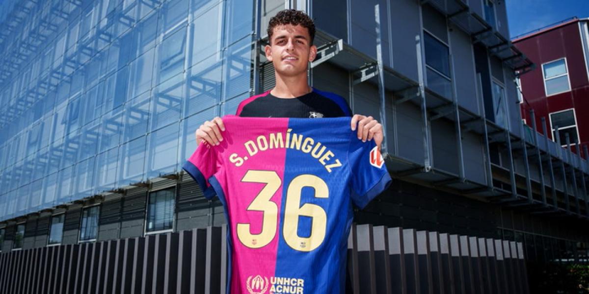 El debutante Sergi Domínguez elogia el trato de Flick