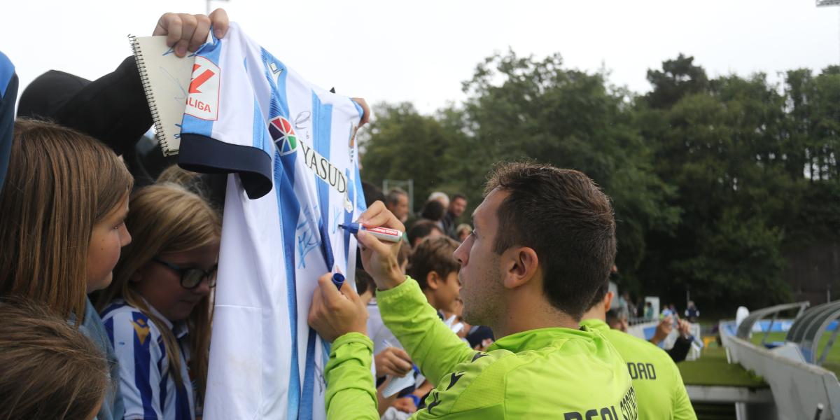 La Real vuelve al trabajo este jueves con público