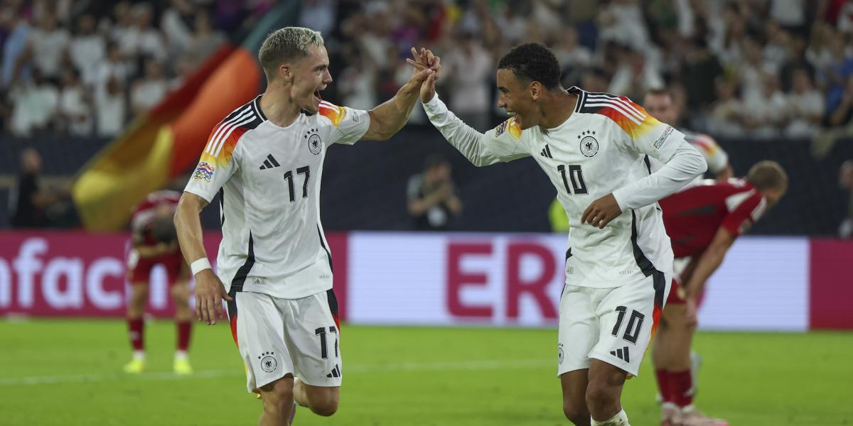 5-0: Musiala y Wirtz lideran la manita de la nueva Alemania