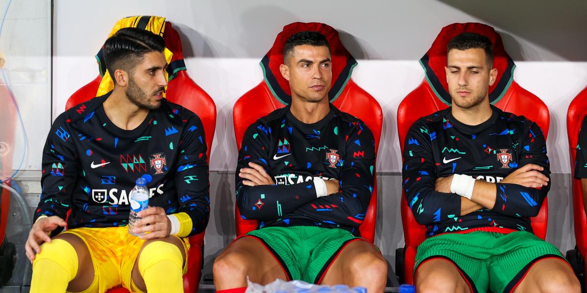 ¡Cristiano Ronaldo, suplente en el Portugal-Escocia!