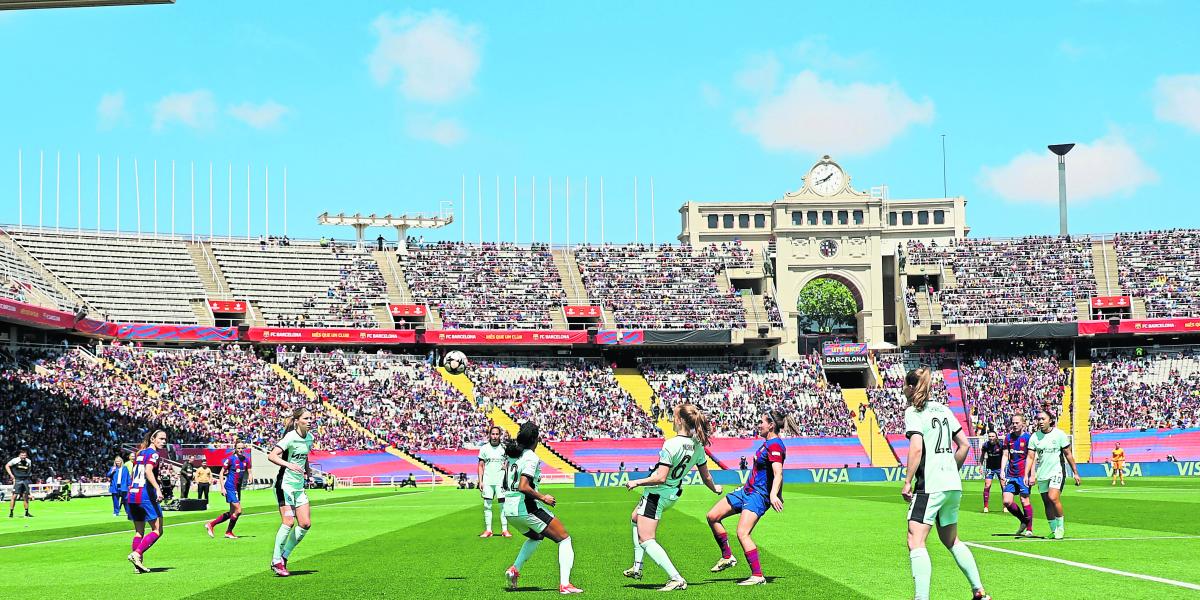 Informe UEFA: sólo el Arsenal superó en Barça femenino en asistencia de público