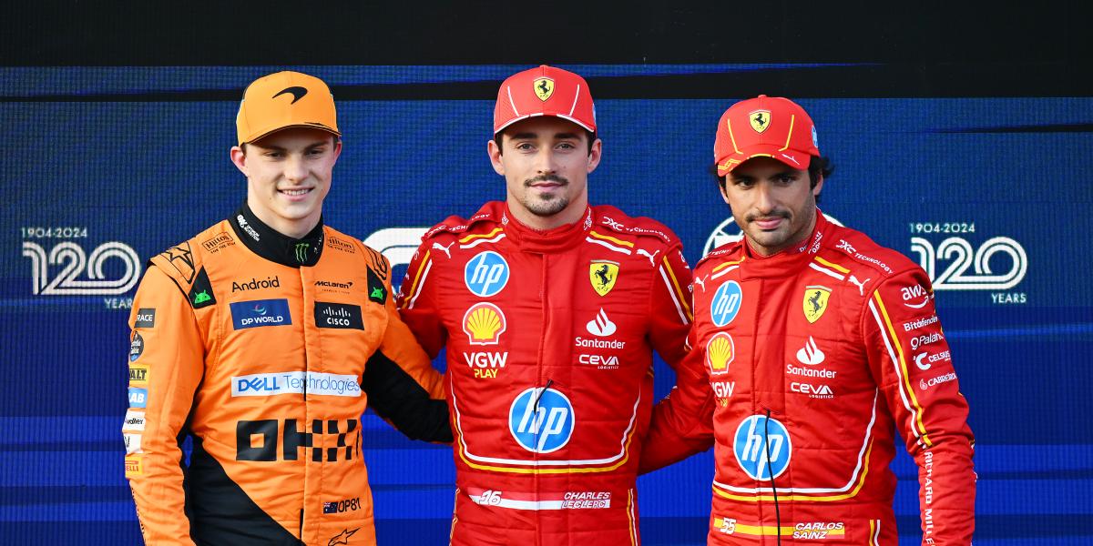 Así queda la parrilla de salida del GP de Azerbaiyán de F1 2024 tras sanciones y una descalificación