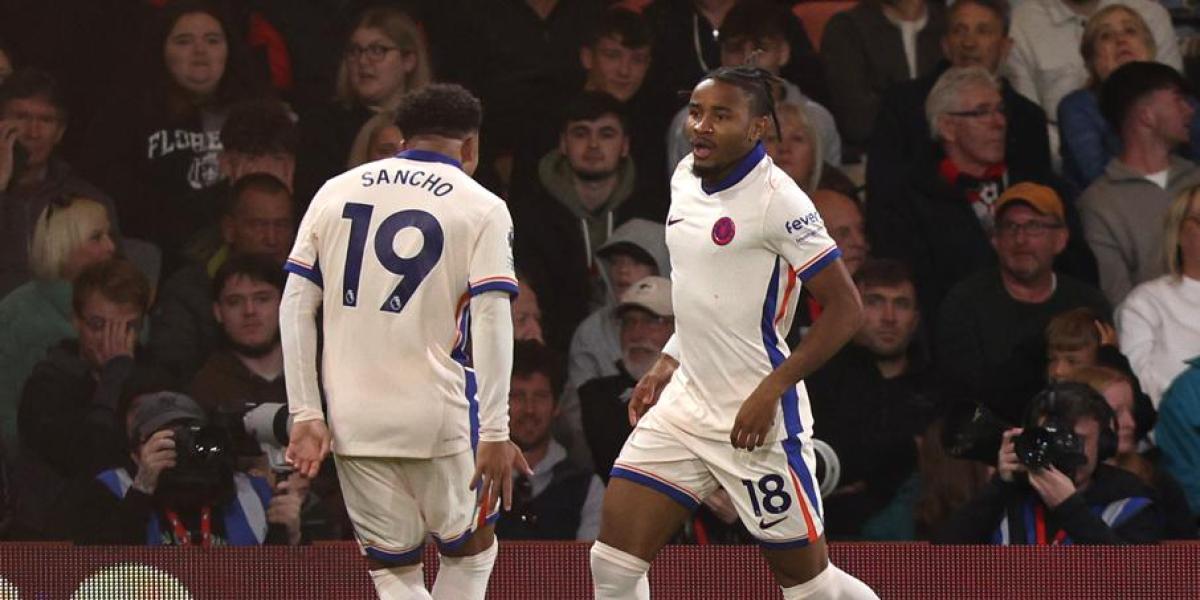 Nkunku y Robert Sánchez derrotan al Bournemouth de Iraola