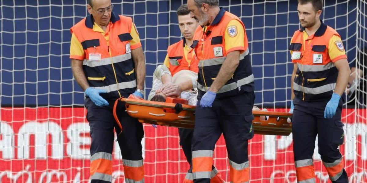 Grave lesión de Marc ter Stegen ante el Villarreal