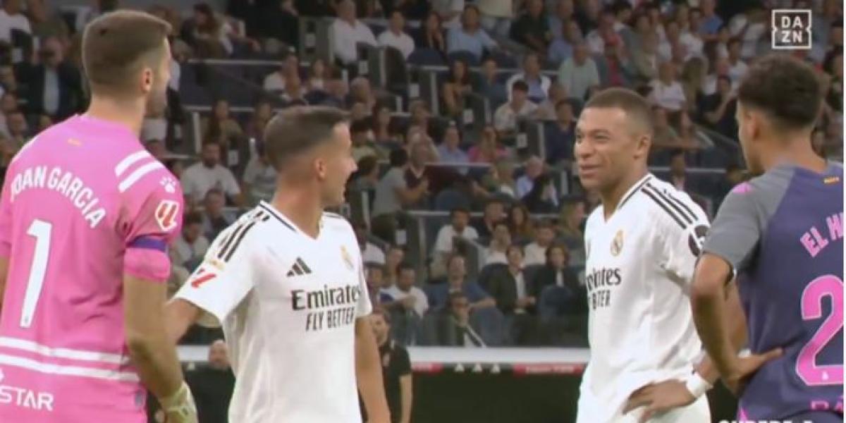 La vacilada de Mbappé a Joan García que provocó la mofa de Lucas Vázquez y se ha hecho viral