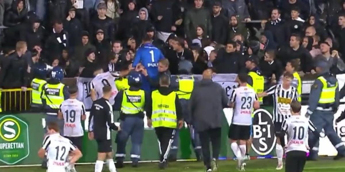 Chiquito Romero marca tendencia. ¡En Suecia también se pelean con su afición!