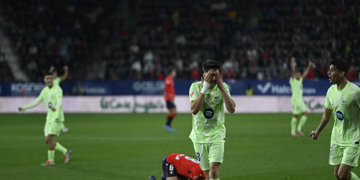 El Barça vive de los últimos minutos ante Osasuna