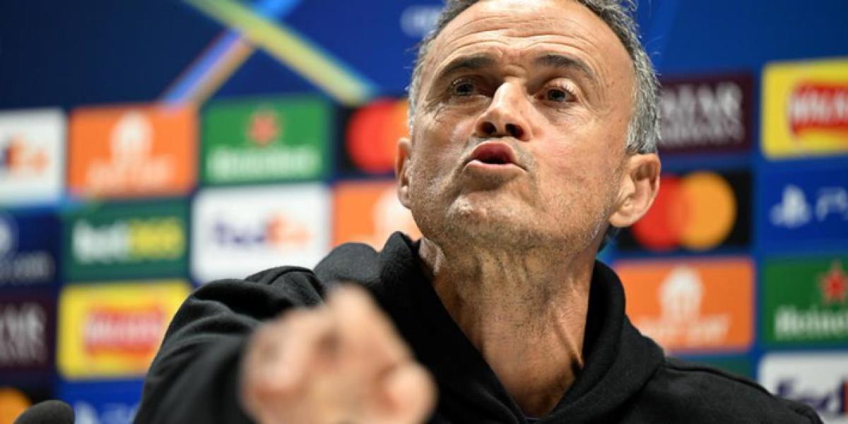 Luis Enrique habló antes del partido entre Arsenal y PSG