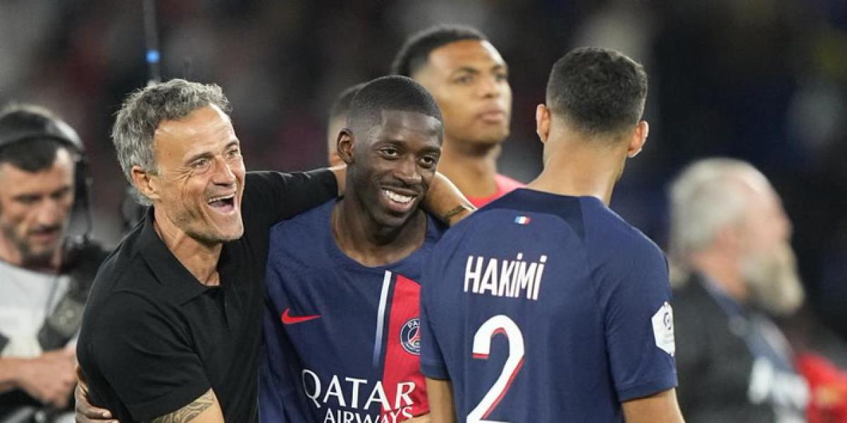 Luis Enrique explica por qué no cuenta con Dembélé ante el Arsenal