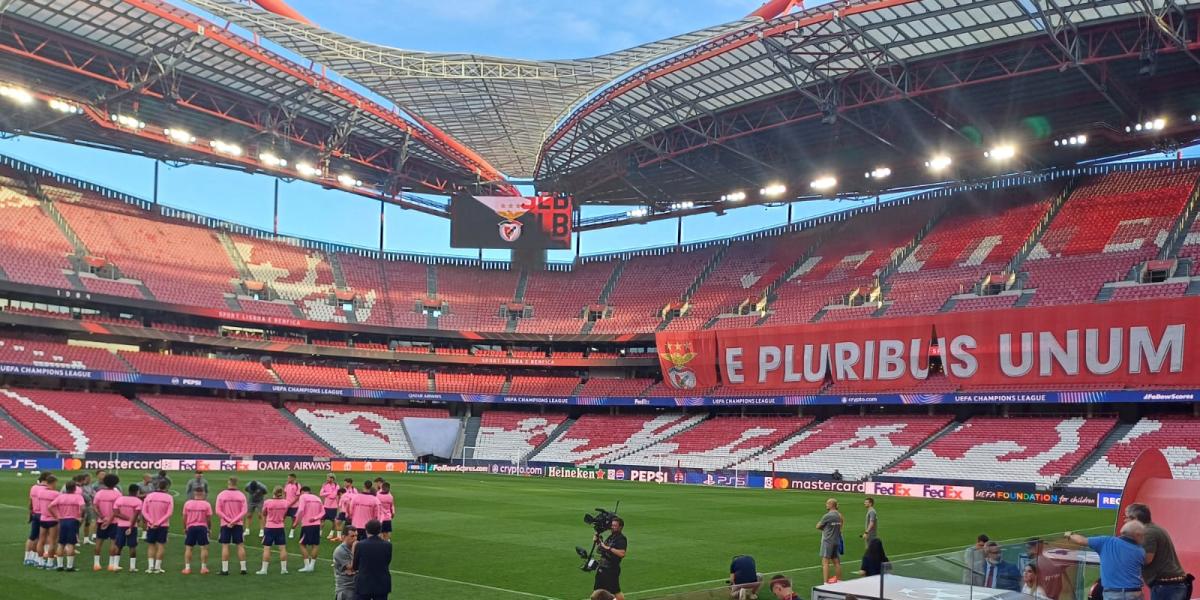 Prueba Da Luz y taquígrafos para el Atlético ante el Benfica