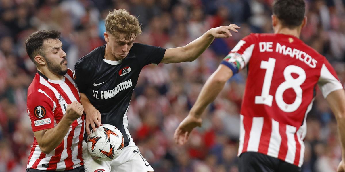 Athletic Club-AZ Alkmaar, en imágenes