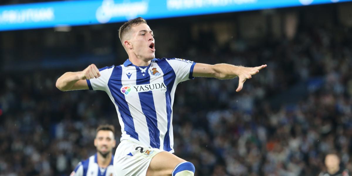 Luka Sucic, galardonado por LaLiga con el premio al mejor gol de la temporada
