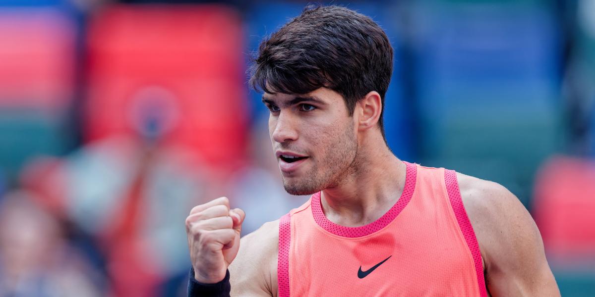 Alcaraz - Rune: dónde ver por TV y horario del partido del Six Kings Slam de tenis