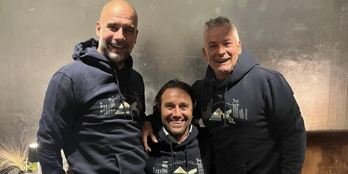 Guardiola y Baggio se reencuentran 21 años después