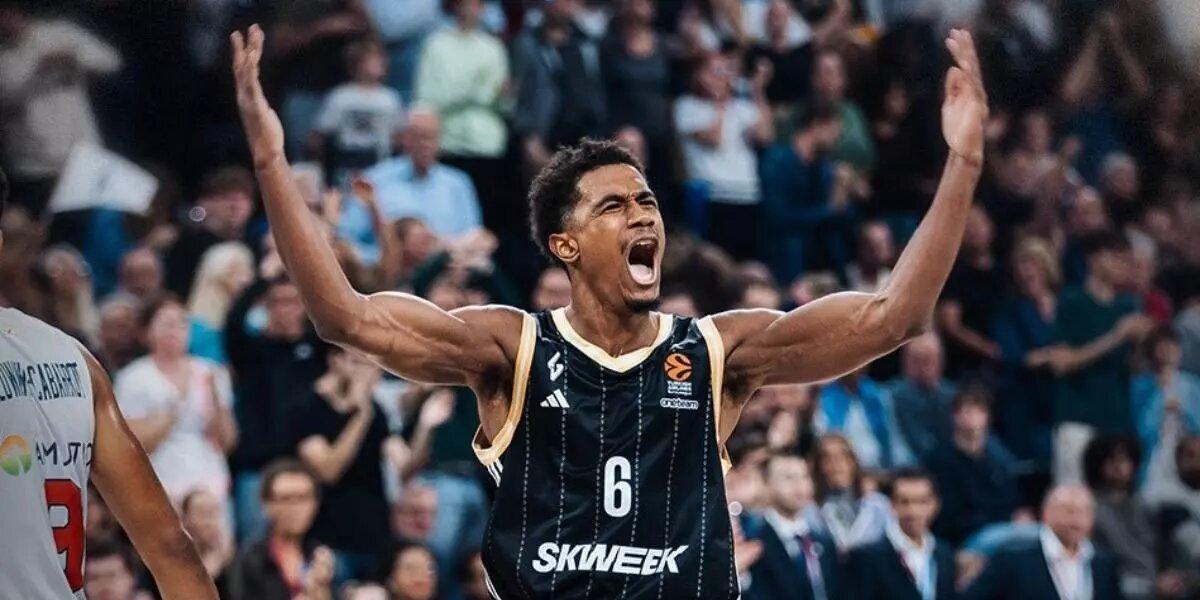 Theo Maledon, verdugo del Real Madrid, MVP de la 13ª jornada en la Euroliga