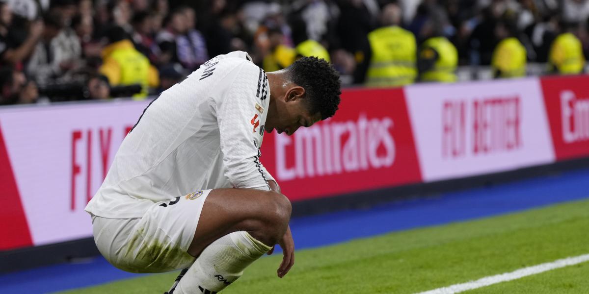 La reacción de Bellingham cuando fue sustituido