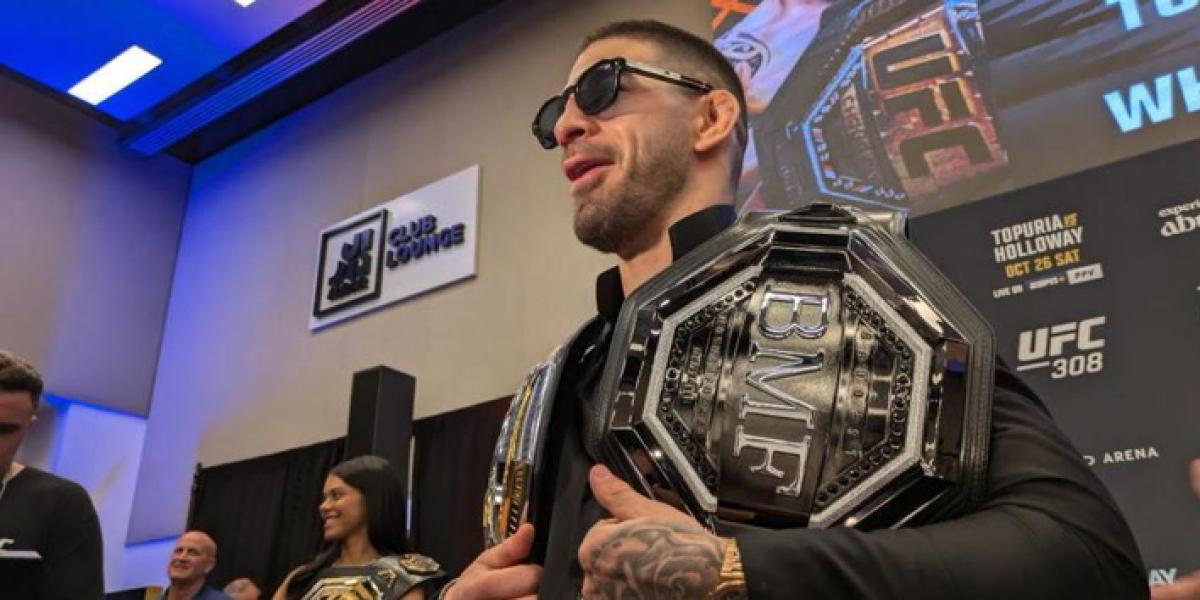 La reacción de Topuria a la debacle del Real Madrid