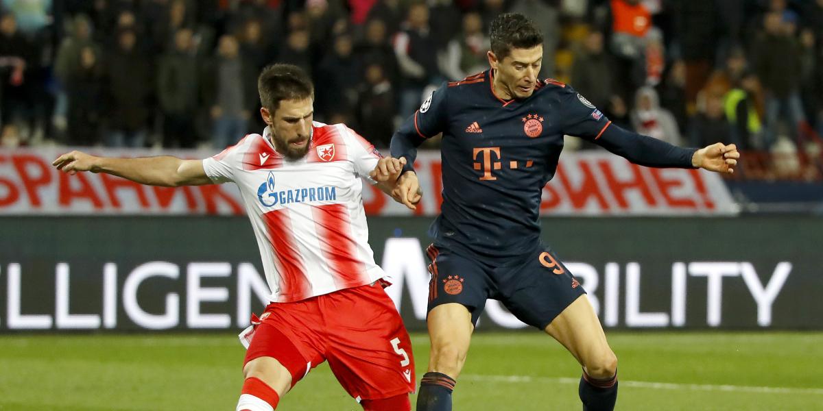 Lewandowski, vieja pesadilla del Estrella Roja, vuelve a Belgrado con un hito a tiro