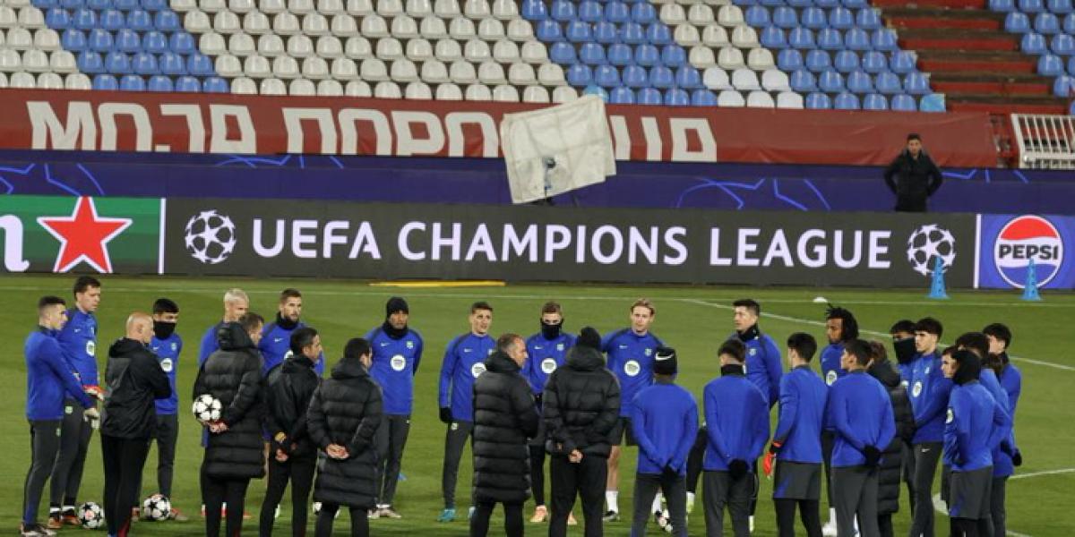 Las estrellas del Barça contra el Estrella Roja