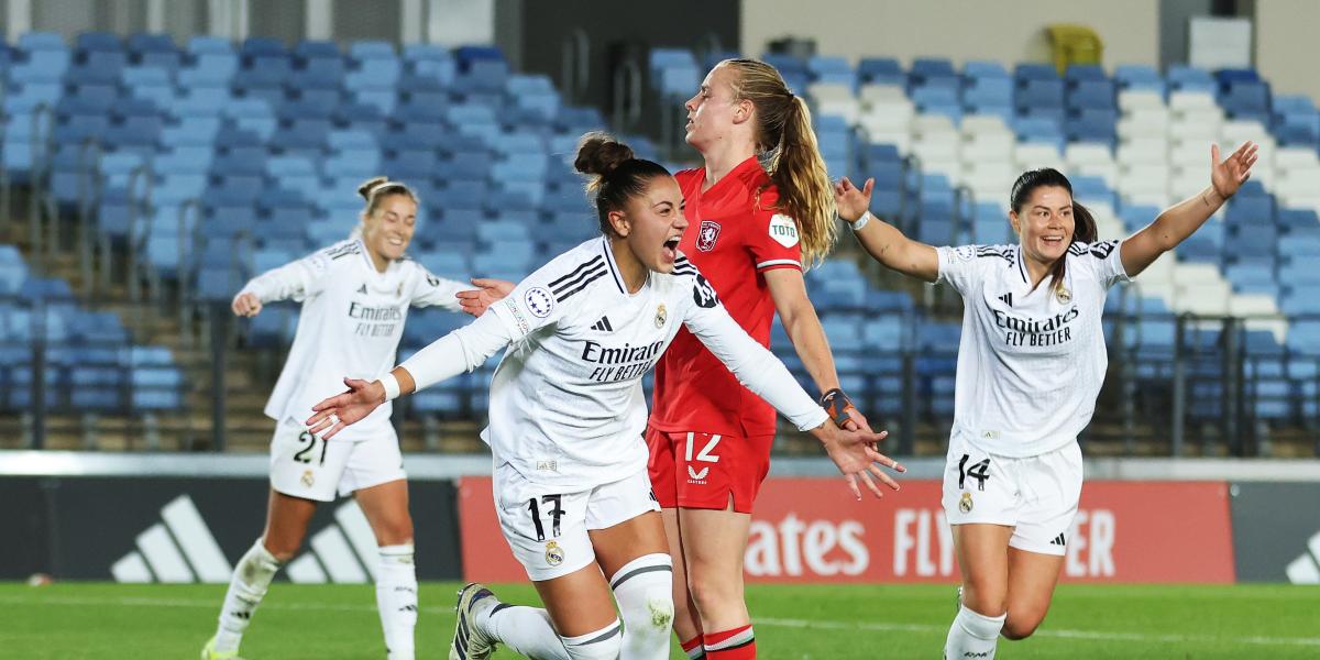 Así queda la clasificación de la Champions Femenina tras la goleada del Real Madrid
