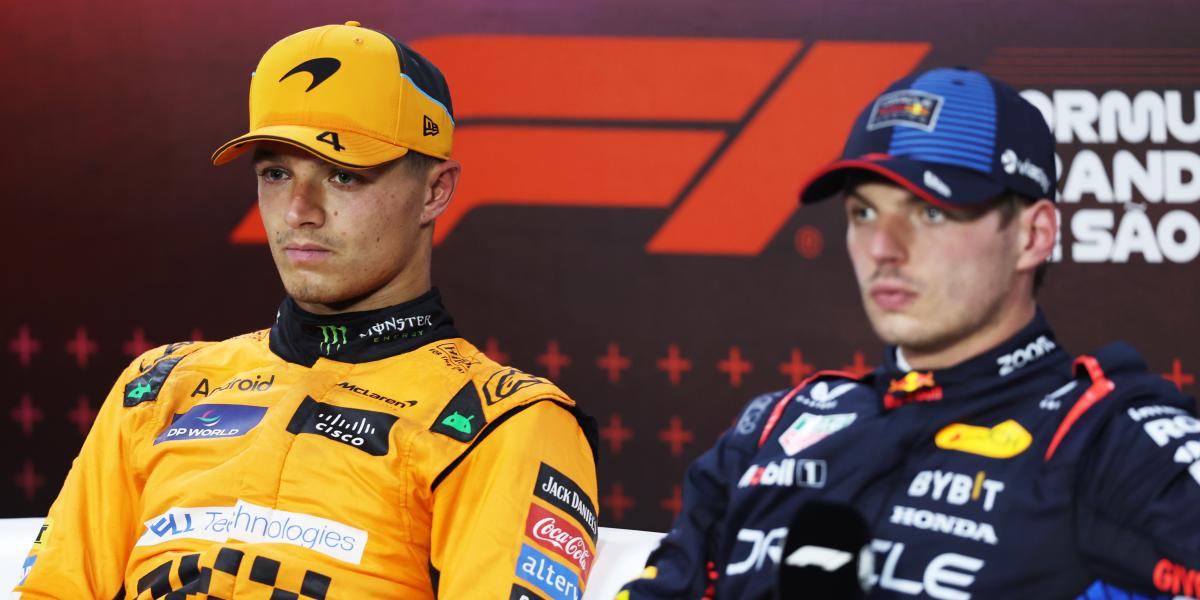 La fina ironía con la que juegan Verstappen y Norris: El otro día nos pegamos
