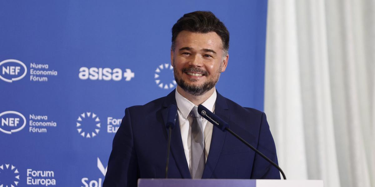 Rufián calienta la previa del Real Madrid - Manchester City y echa leña al fuego con la sanción de Bellingham: Por mucho que en la tele lleven una semana diciendo que...