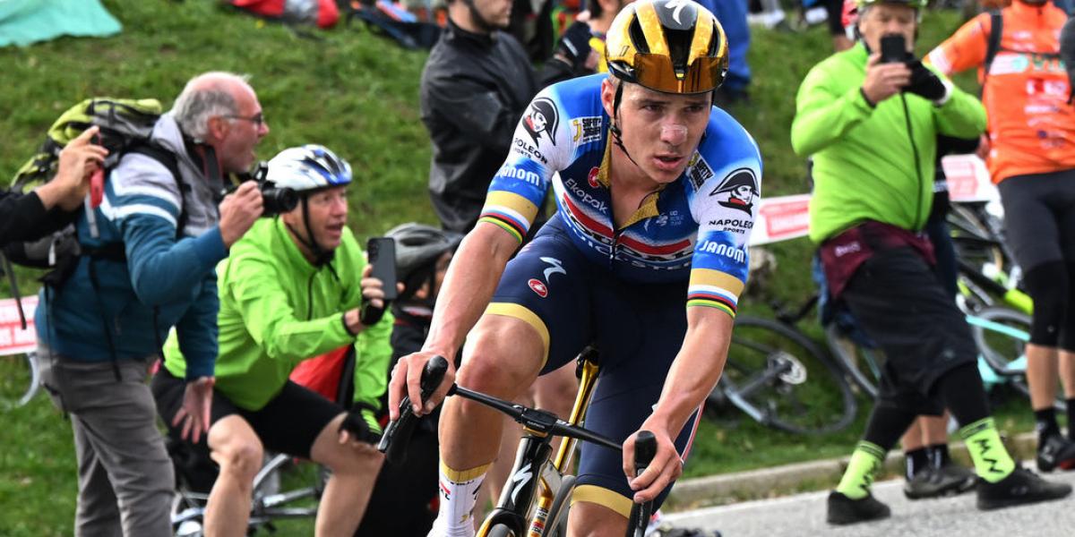 Lefevere desvela el periodo de baja de Remco Evenepoel