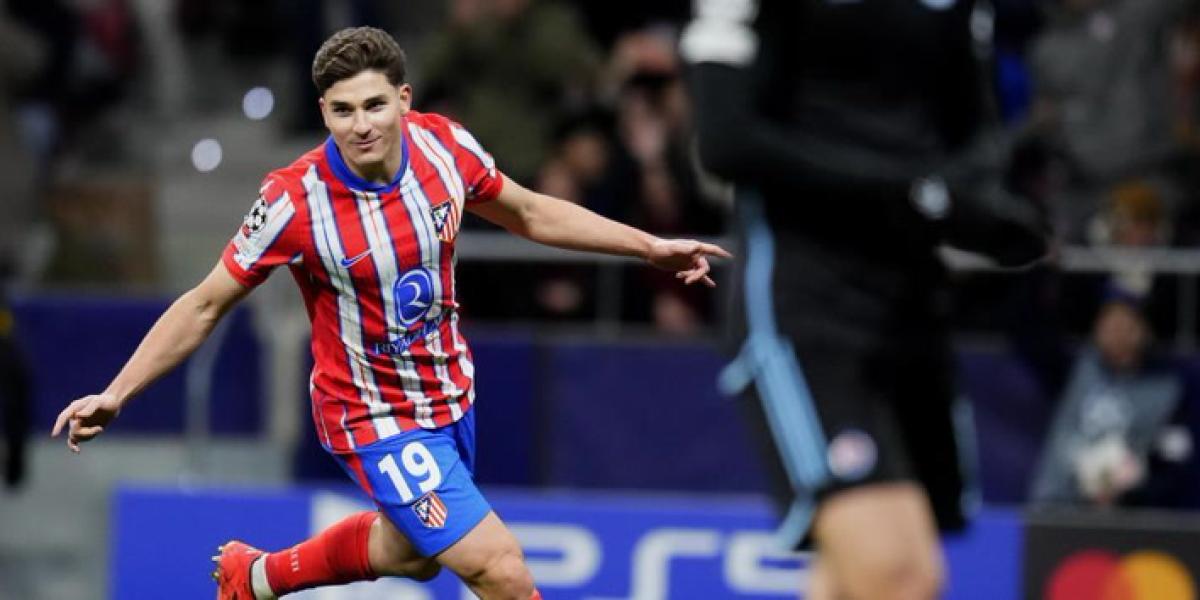 Julián Álvarez: Es un placer jugar con Griezmann, ojalá siga con nosotros