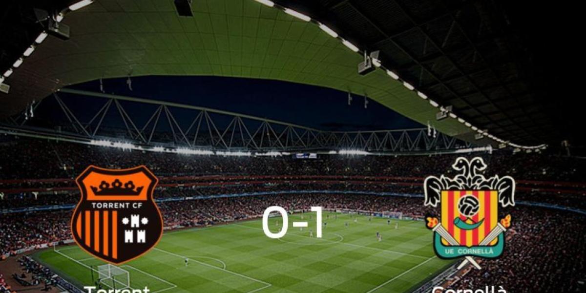 El Cornellà se lleva tres puntos a casa después de ganar 0-1 al Torrent