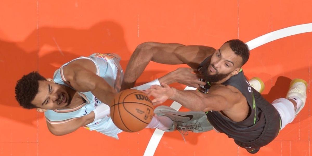 Wembanyama se la juega a Rudy Gobert pero Chris Paul le falla