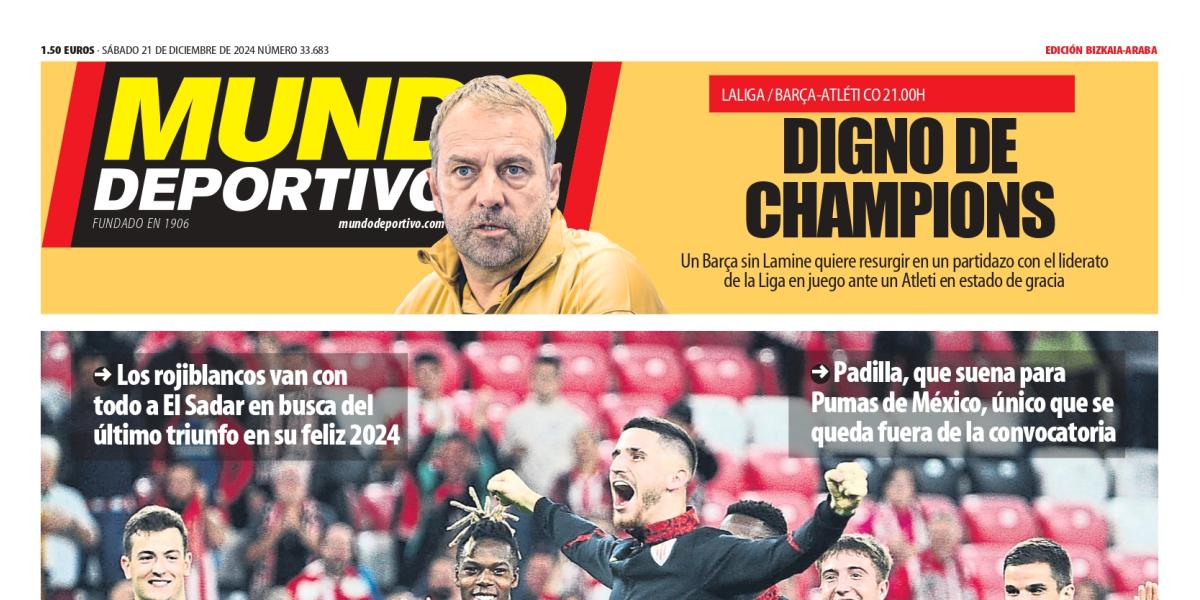 Portada de MD Bizkaia-Araba de hoy sábado