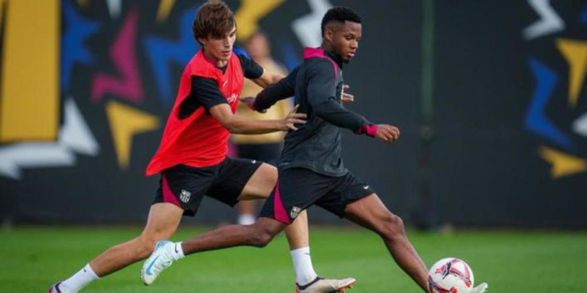 Ansu pide seguir entrenando en el club durante las vacaciones navideñas