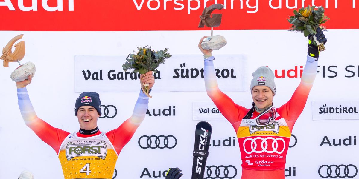 Odermatt gana el descenso de Val Gardena y refuerza su liderato