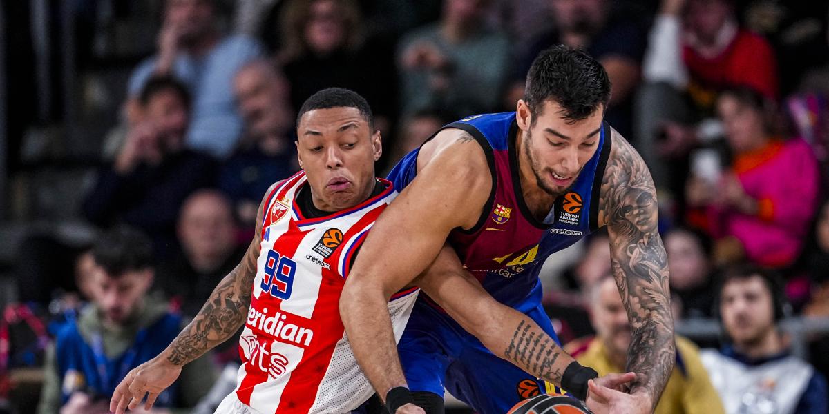 Barça - Estrella Roja, en imágenes