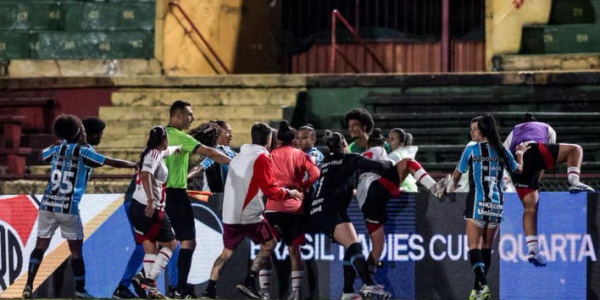 ¡Escándalo racista en Brasil! En libertad provisional las jugadoras de River Plate detenidas en Navidad