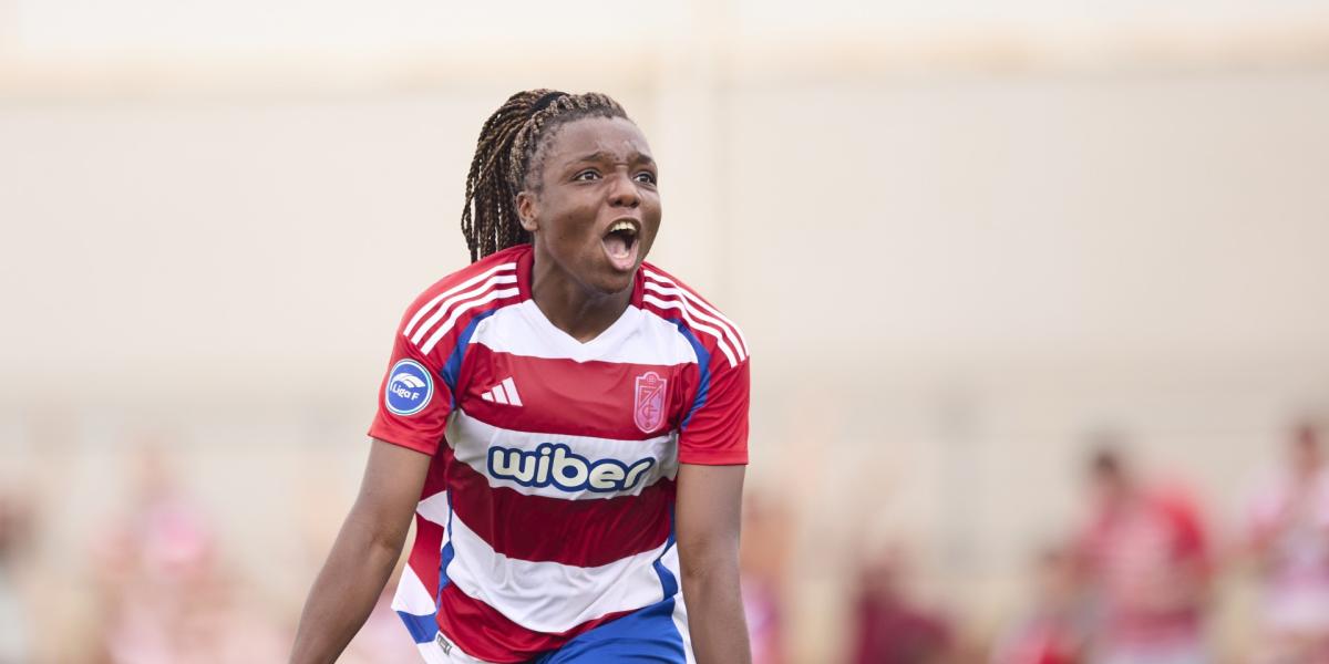 Edna Imade, mejor jugadora de diciembre de la Liga F