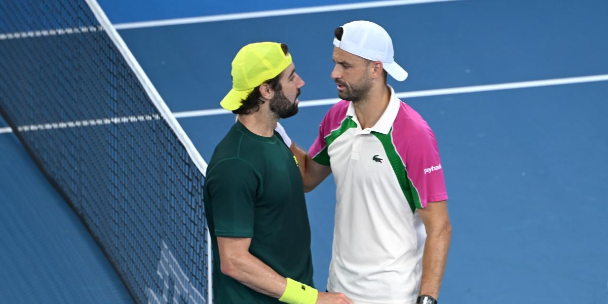 Lehecka y Dimitrov se citan en Brisbane; Mpetshi Perricard sigue asombrando